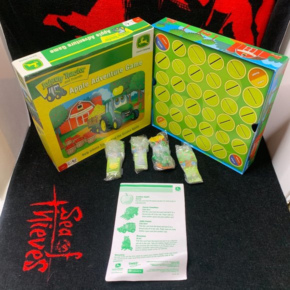 Johnny Tractor Apple Adventure Game. Complete. Very Good Condition. - Picture 1 of 8